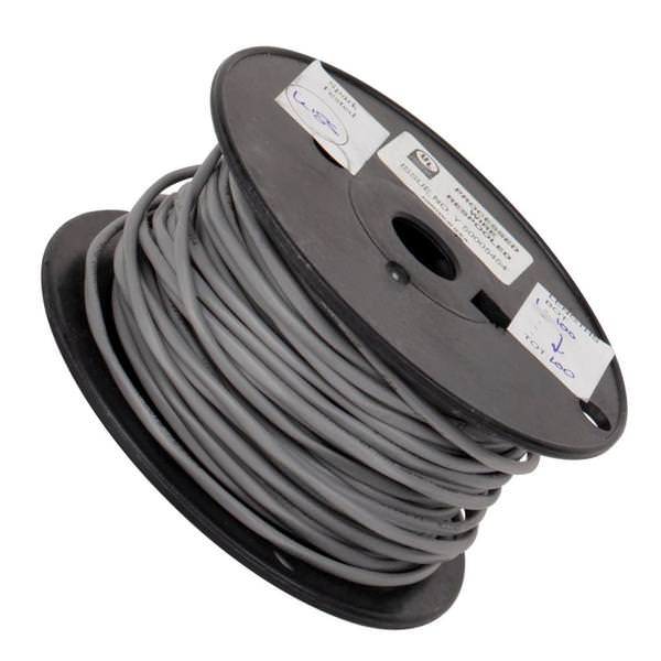 100' Grey 20 Gauge Stranded Connection Wire